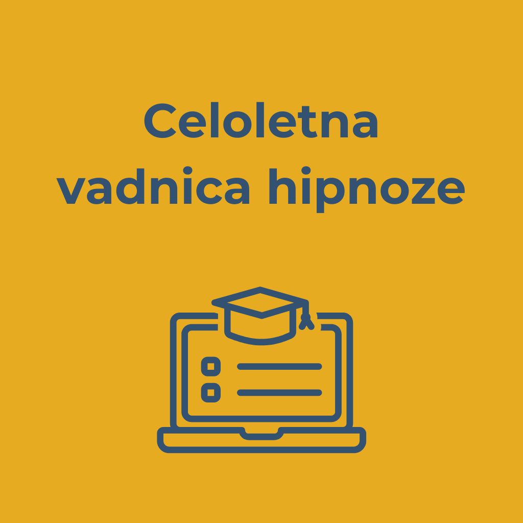 Napredna vadnica hipnoze za strokovne člane 2025